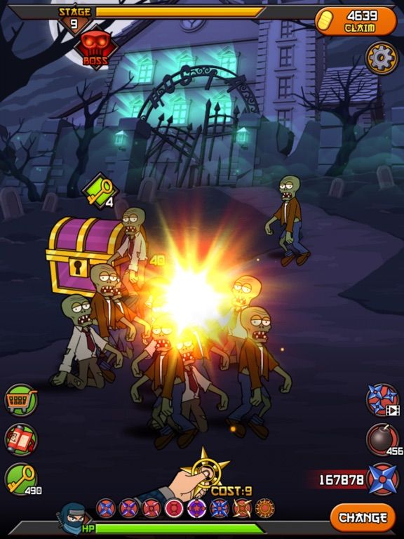 Zombies vs Ninja