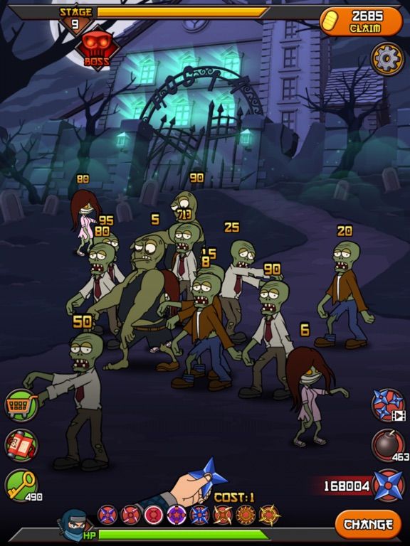 Zombies vs Ninja