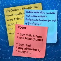 abcNotes - Sticky Notes for your iPad