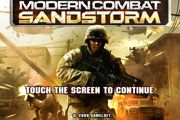 Modern Combat Sandstorm for IOS (SD and HD version)