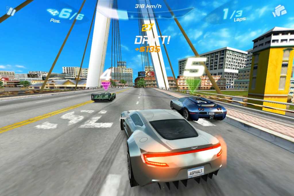 Asphalt 6: Возвращение легенды весной 2011 года