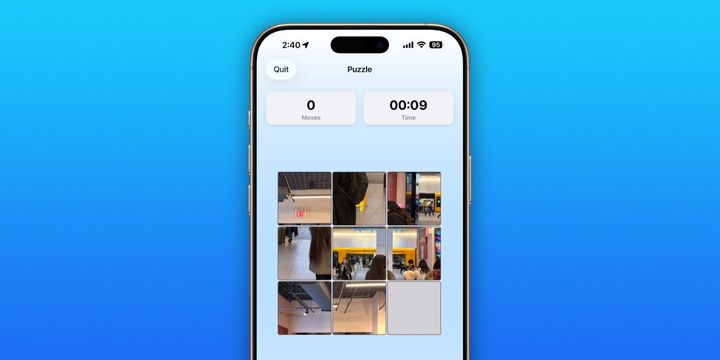 В центре внимания инди-приложения: «Phozzle» - это уникальная игра-головоломка, которая подключается к вашей библиотеке фотографий