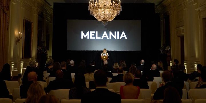 Тим Кук на закрытом просмотре документального фильма о Мелании в Белом доме