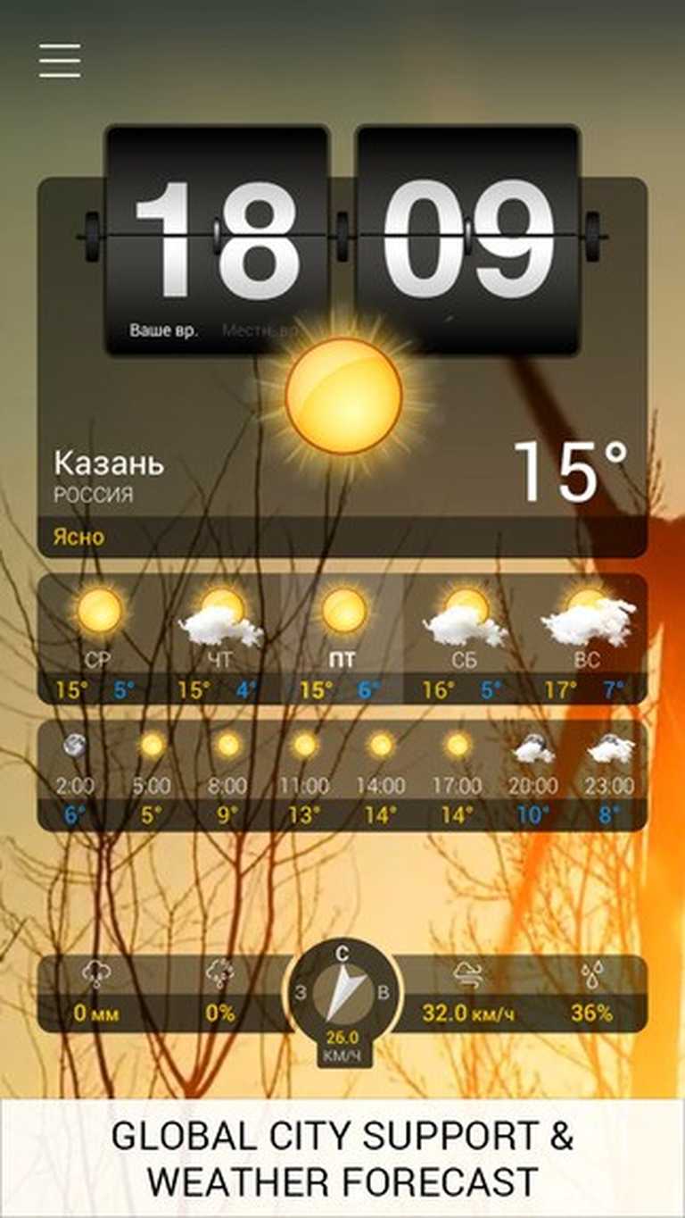 Скачать бесплатно Weather+ для iOS