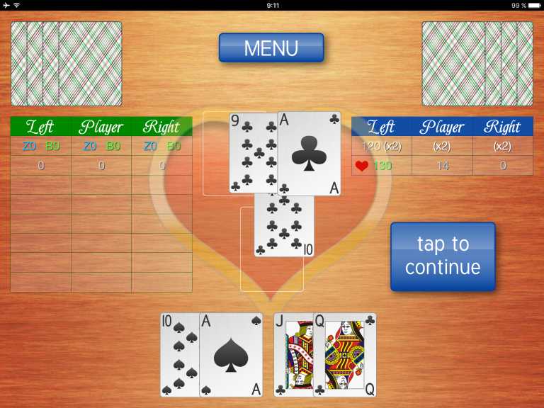 Card game 1000 (iPad)