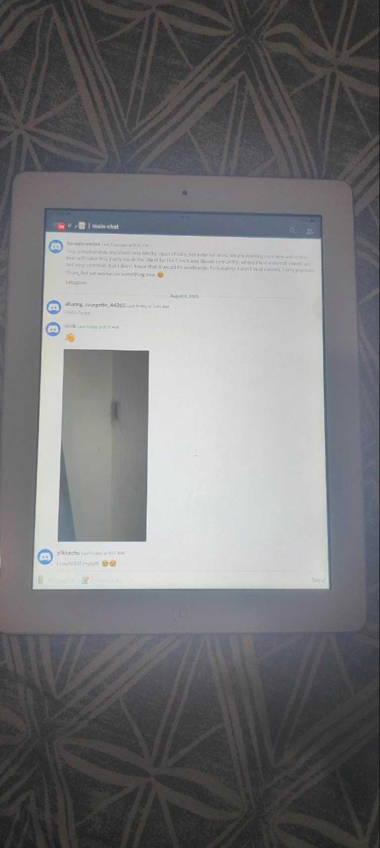 Discord (вход через токен)