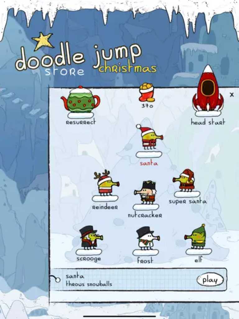 Doodle Jump Christmas Special Free