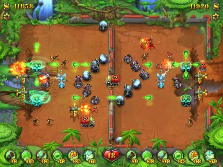 Fieldrunners for iPad