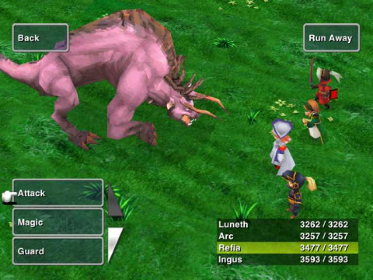 Final Fantasy 3 HD RU 