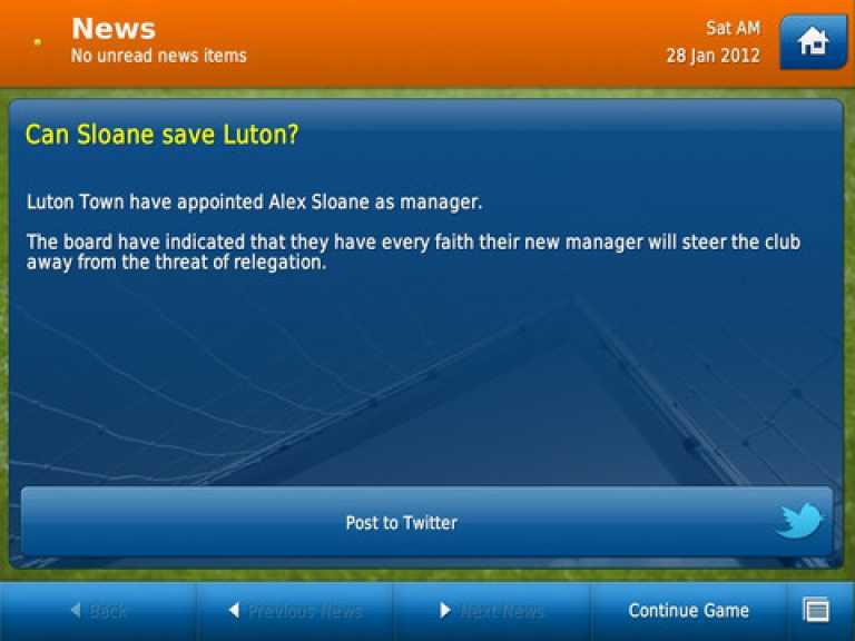 Football Manager Handheld™ 2012