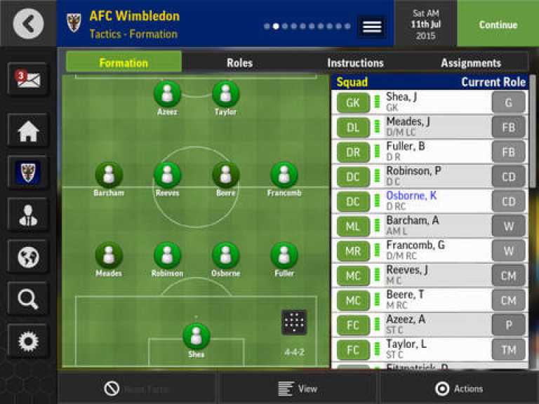 Football Manager Mobile 2016