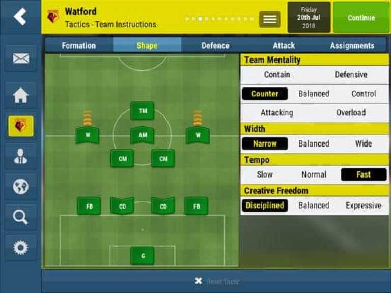 Football Manager Mobile 2018