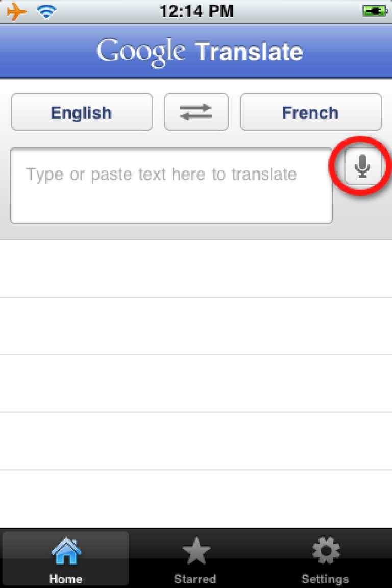 Google translate