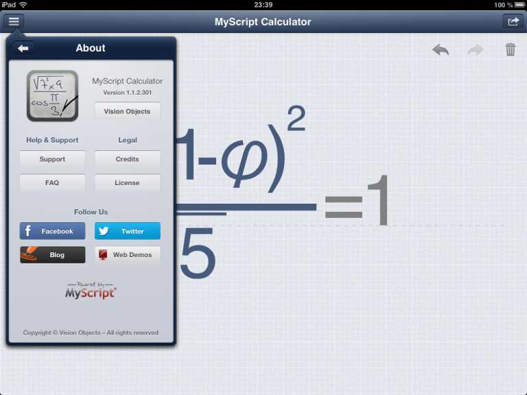 MyScript Calculator