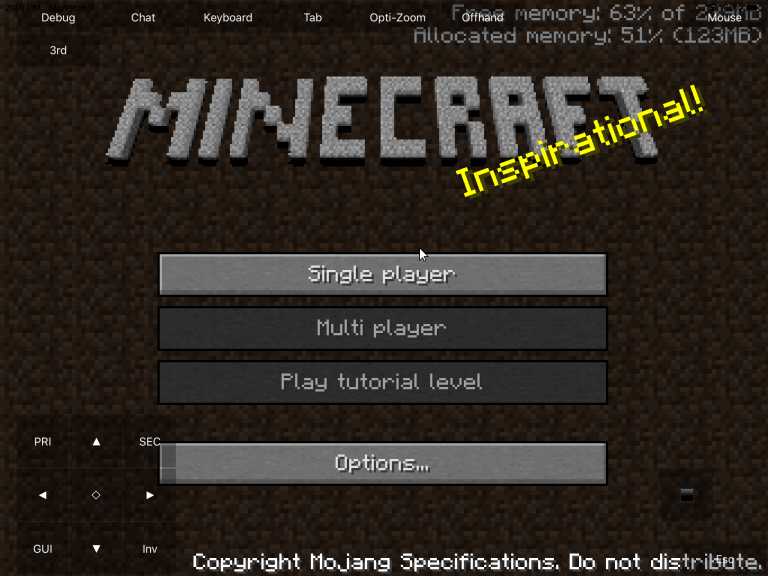 PojavLauncher (Minecraft Java on iOS)