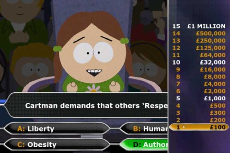 South Park - Who Wants To Be A Millionaire? Special Edition