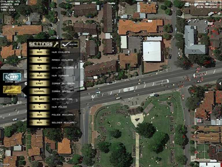 Zombie Outbreak Simulator