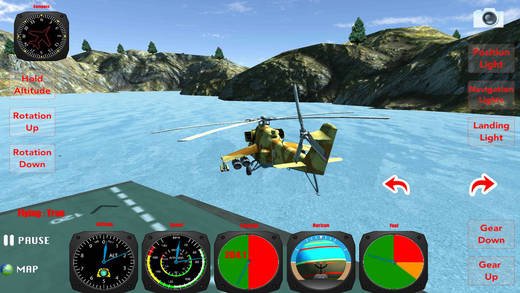 X Helicopter Flight Simulator 3D