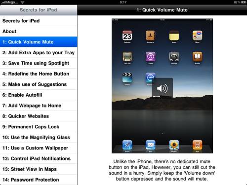 Secrets for iPad