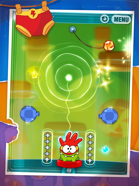 Cut the Rope: Experiments