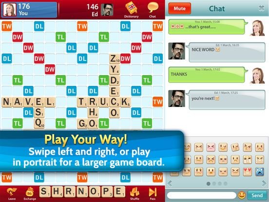 SCRABBLE for iPad