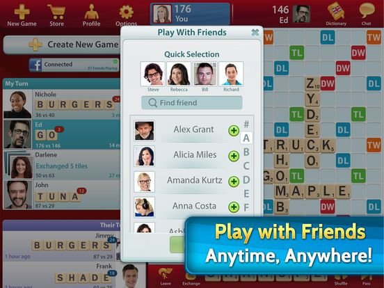 SCRABBLE for iPad