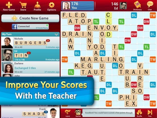 SCRABBLE for iPad