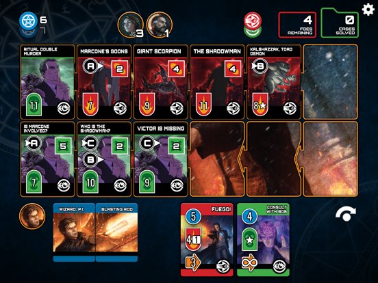 Dresden Files Co-op Card Game