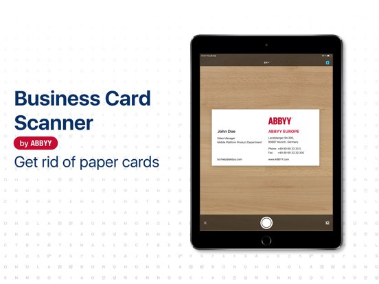 ABBYY Business Card Reader
