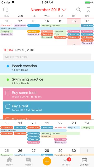 Awesome Note (+To-do/Calendar/Evernote)
