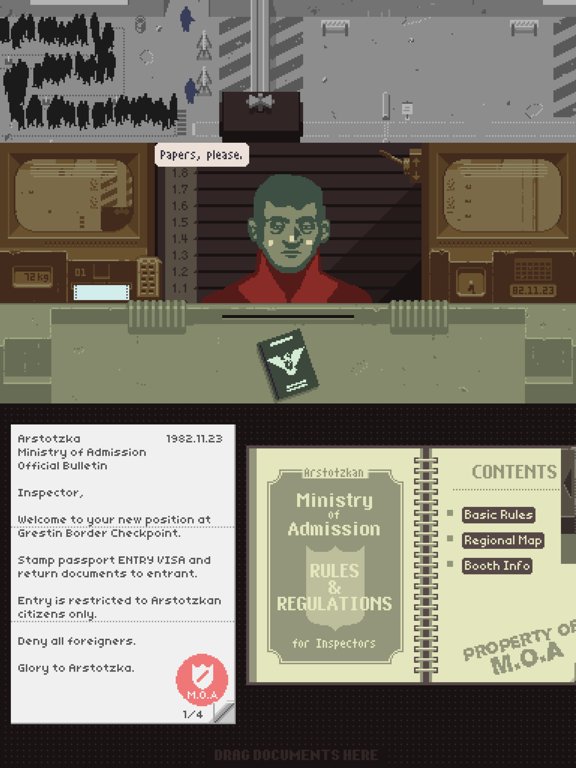 Papers, Please