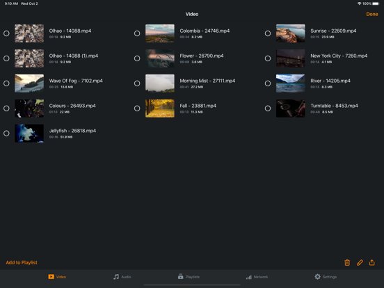 Azul Media Player - Video player for your iPad