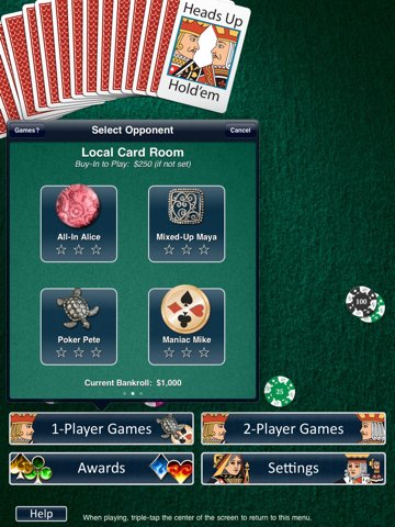 Heads Up: Holdem HD (1-on-1 Poker)