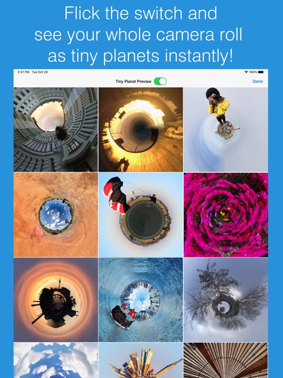Tiny Planets