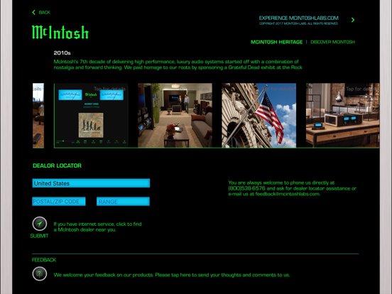 McIntosh AP1 Audio Player