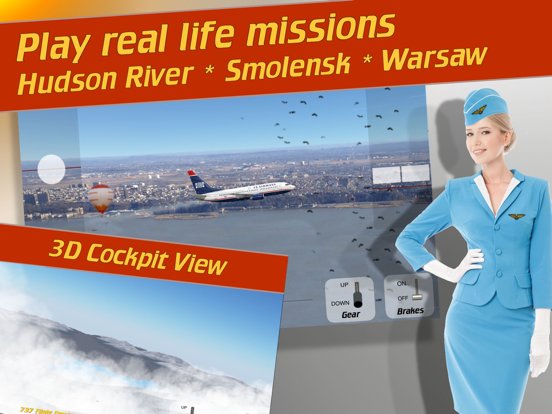 737 Flight Simulator - Be an airplane pilot & fly!