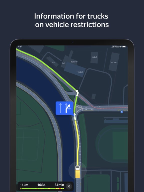 Yandex Navi – navigation, maps