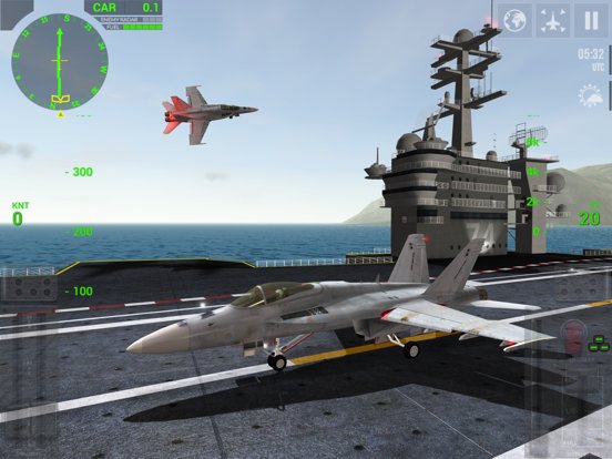 F18 Carrier Landing