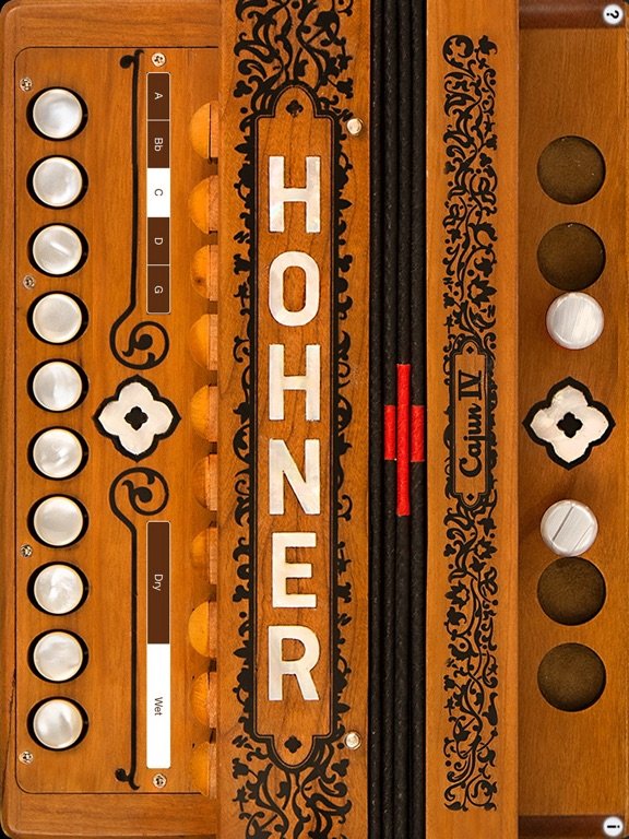 Zydaccordion - Cajun/Zydeco One-Row Accordion