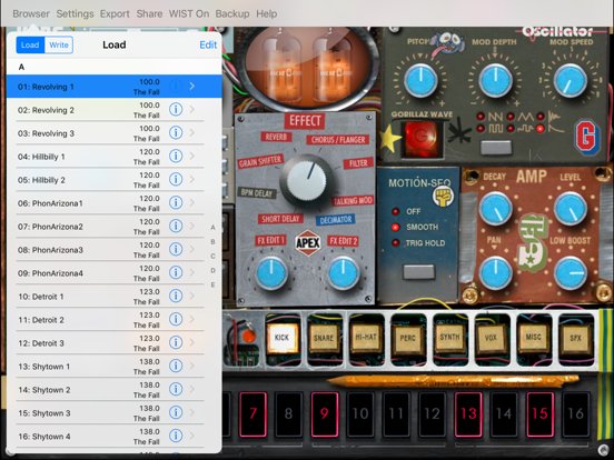 KORG iELECTRIBE Gorillaz Edition
