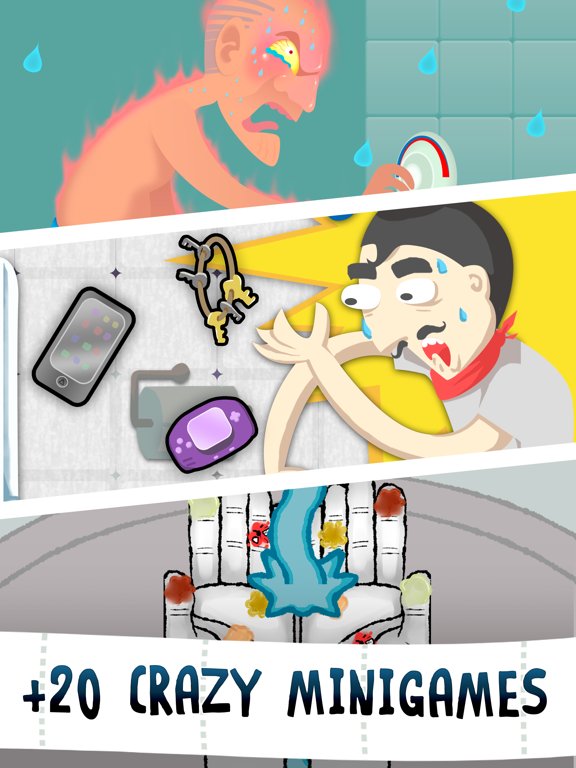 Toilet Time: Crazy Mini Games