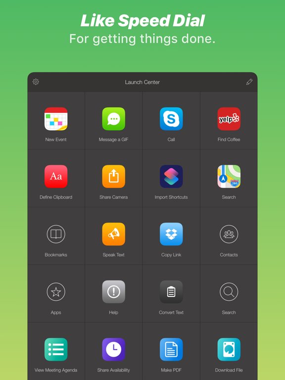 Launch Center Pro 