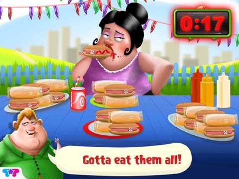 Hot Dog Truck : Lunch Time Rush! Cook, Serve, Eat & Play