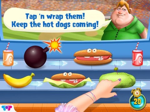 Hot Dog Truck : Lunch Time Rush! Cook, Serve, Eat & Play