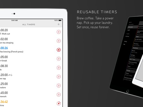 Due — super fast reminders, reusable egg timers