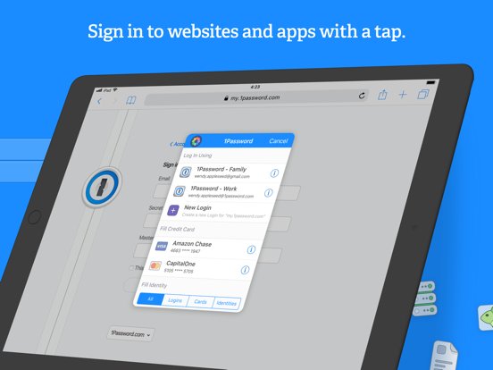 1Password - Password Manager and Secure Wallet