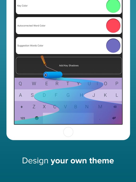 Fleksy Keyboard - Custom Colors, Faster Typing