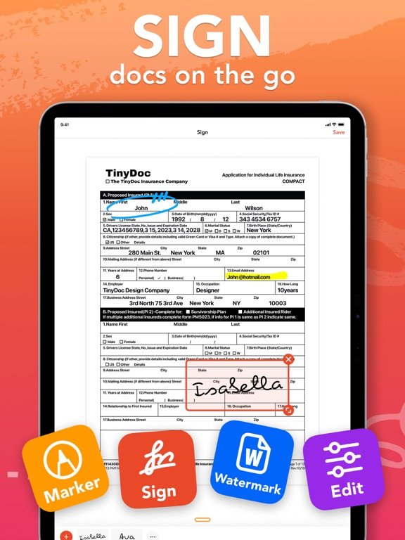 TinyScan Pro - PDF scanner to scan multipage documents
