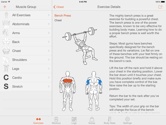 Fitness Point Pro - Workout Exercise Journal & Personal Trainer + Body Tracker