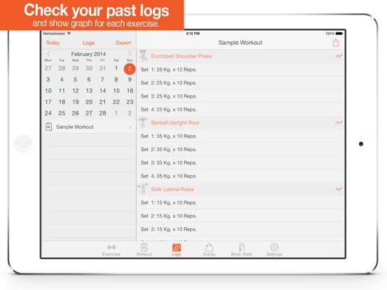 Fitness Point Pro - Workout Exercise Journal & Personal Trainer + Body Tracker